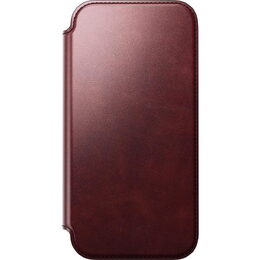 Modern Leather Folio iP17 ProMax Burgund