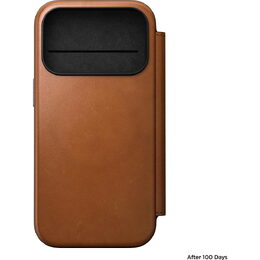 Mod.Leather Folio iP17 Pro English tan