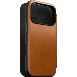 Mod.Leather Folio iP17 Pro English tan