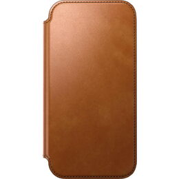 Mod.Leather Folio iP17 Pro Max Engl.tan