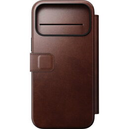 Modern Leather Folio iP17 Pro Max Brown