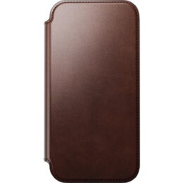Modern Leather Folio iP17 Pro Max Brown