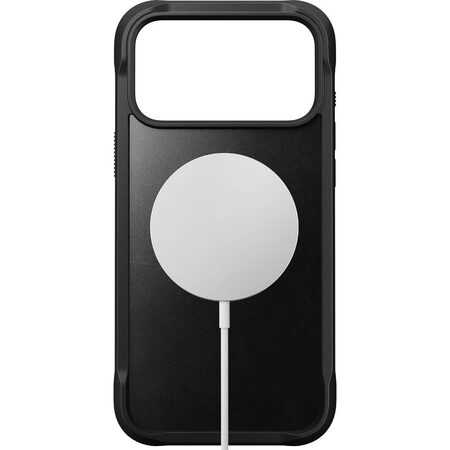 Rugged Leather Case iPhone 17 Pro Max BK