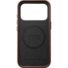 Leather Case iPhone 17 Pro Brown NOMAD
