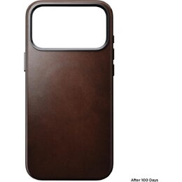 Leather Case iP17 Pro Max Brown NOMAD