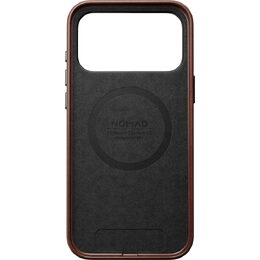 Leather Case iP17 Pro Max Brown NOMAD
