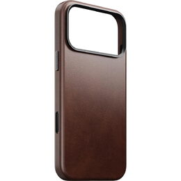 Leather Case iP17 Pro Max Brown NOMAD