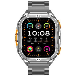 Titan GPS Stříbrná kov.řemínek ARMODD