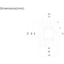 SHO 1095 STROP. DRŽÁK PROJEKTORU STELL