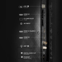 43E77Q PRO QLED TV HISENSE