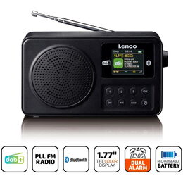 PDR 033BK Rádio DAB+/FM LENCO