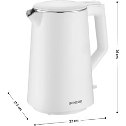 SWK 0550WH Varná konvice SENCOR