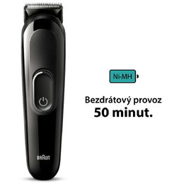 MGK3420 MULTIFUN. ZASTŘIHOVAČ 6V1 BRAUN