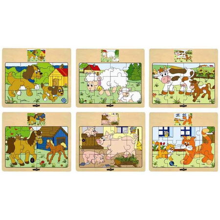102193010 Displ. 12ks - Puzzle WOODY