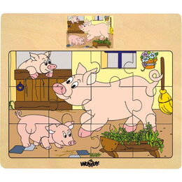 102193010 Displ. 12ks - Puzzle WOODY
