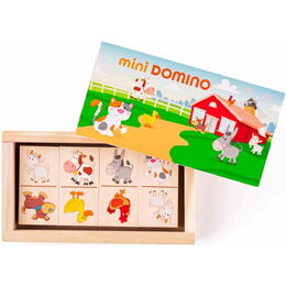 102190021 Minidomino Zvířátka WOODY