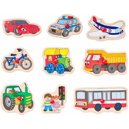 102191906 Puzzle-dopravní prostře. WOODY