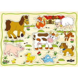 102190252 Puzzle-dětské motivy WOODY