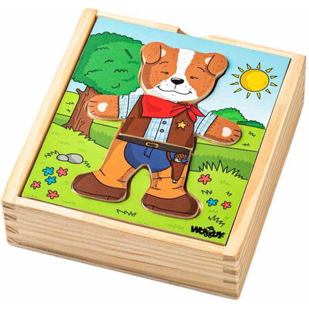 102190016 Puzzle-šatní skříň pejs. WOODY