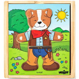 102190016 Puzzle-šatní skříň pejs. WOODY
