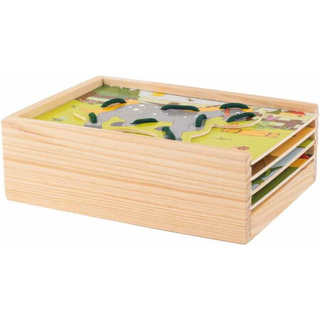 102190920 Prošívací krab.-zvířátka WOODY