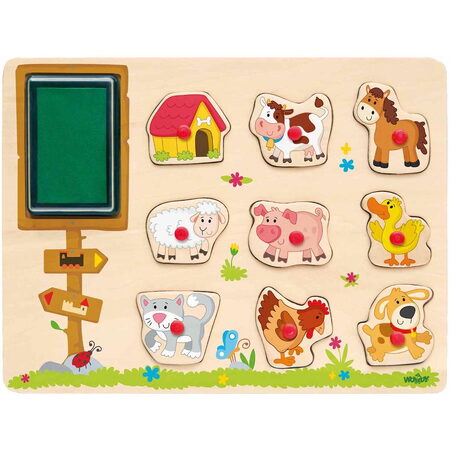 102191184 Razítka Domácí zvířata WOODY