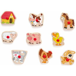 102191184 Razítka Domácí zvířata WOODY