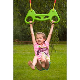 102191950 Houpací kruhy-zelené WOODY