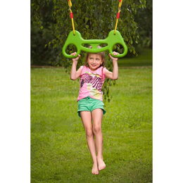 102191950 Houpací kruhy-zelené WOODY