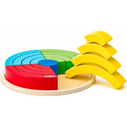 102191994 Skládací duhové kruhy WOODY