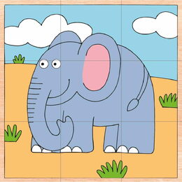 102193056 Kubus - exotická zvířata WOODY