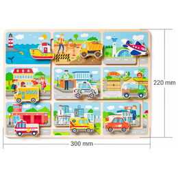 102191998 Kam jede autíčko WOODY