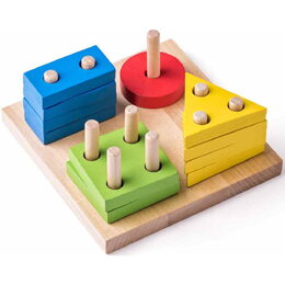 102190264 Základní tvary na desce WOODY