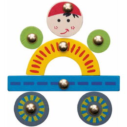 102191100 Deska s přib.tvary-auta WOODY