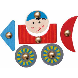 102191100 Deska s přib.tvary-auta WOODY