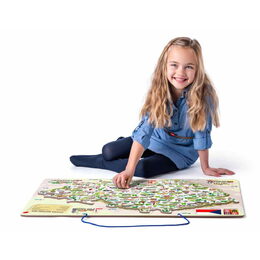 102191230 Magnetická mapa ČR WOODY