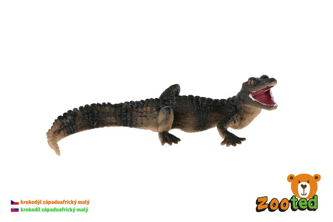 Krokodýl západoafrický malý zooted plast 11cm