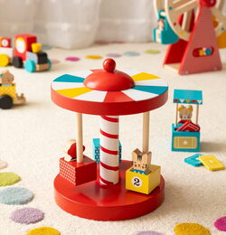 Petit Collage Dřevěný kolotoč - poškozený obal