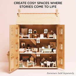 Le Toy Van Domeček pro panenky Přirodní dřevo