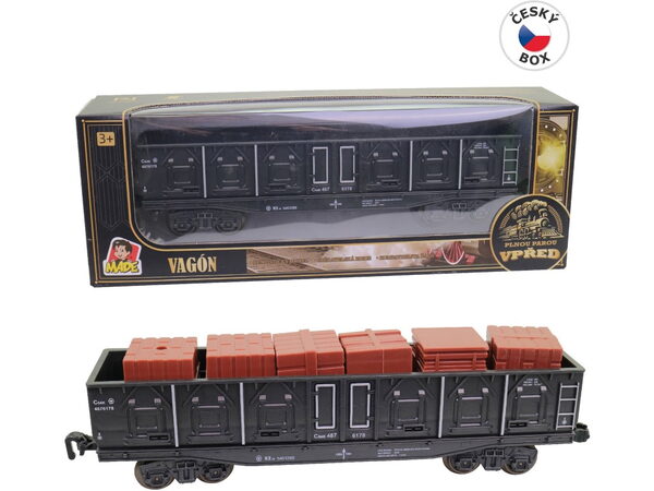 Hračka MaDe Vagón, vysokostěnný, 25 cm