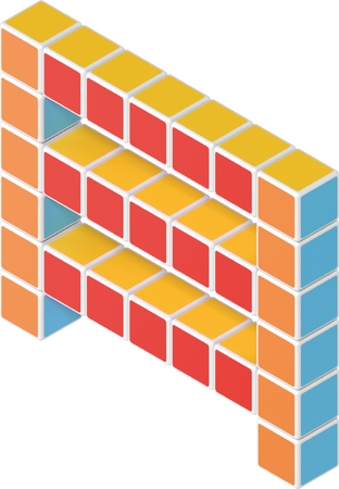 Geomag Magicube Art 27 dílků