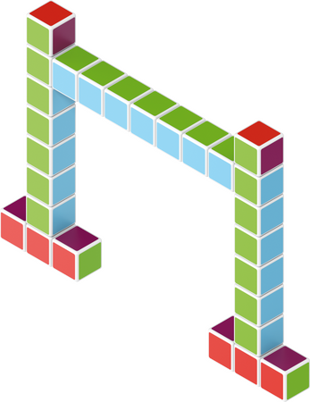 Geomag Magicube Art 27 dílků