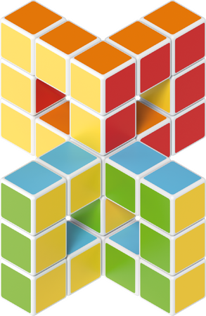 Geomag Magicube Art 27 dílků