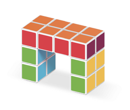 Geomag Magicube Art 16 dílků