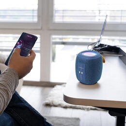 ABTS V5 BL Přenosný BT reproduktor AKAI