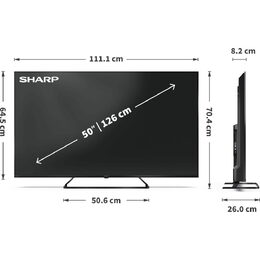 50HP6265E QLED GOOGLE SMART UHD TV SHARP