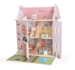 2Kids Toys Domeček s panenkami růžový