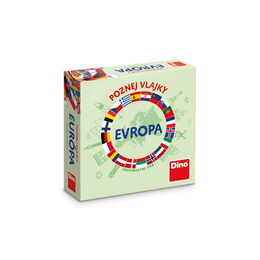Dino Cestovní hra Poznej vlajky - Evropa