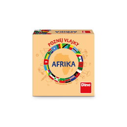 Dino Cestovní hra Poznej vlajky - Afrika