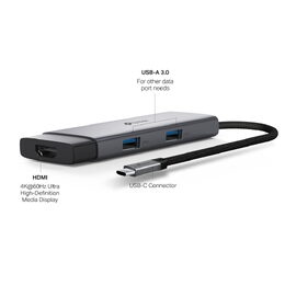 Dokovací stanice TP-Link UH5020C USB-C, HDMI, 1x USB C, 2x USB, PD 100W